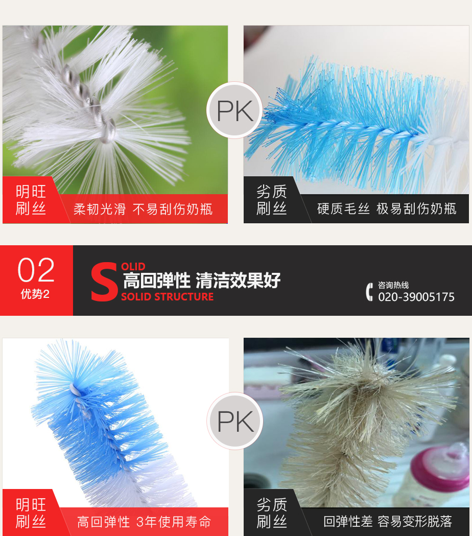 軟毛刷用的尼龍絲是什么材質(zhì)？[明旺]